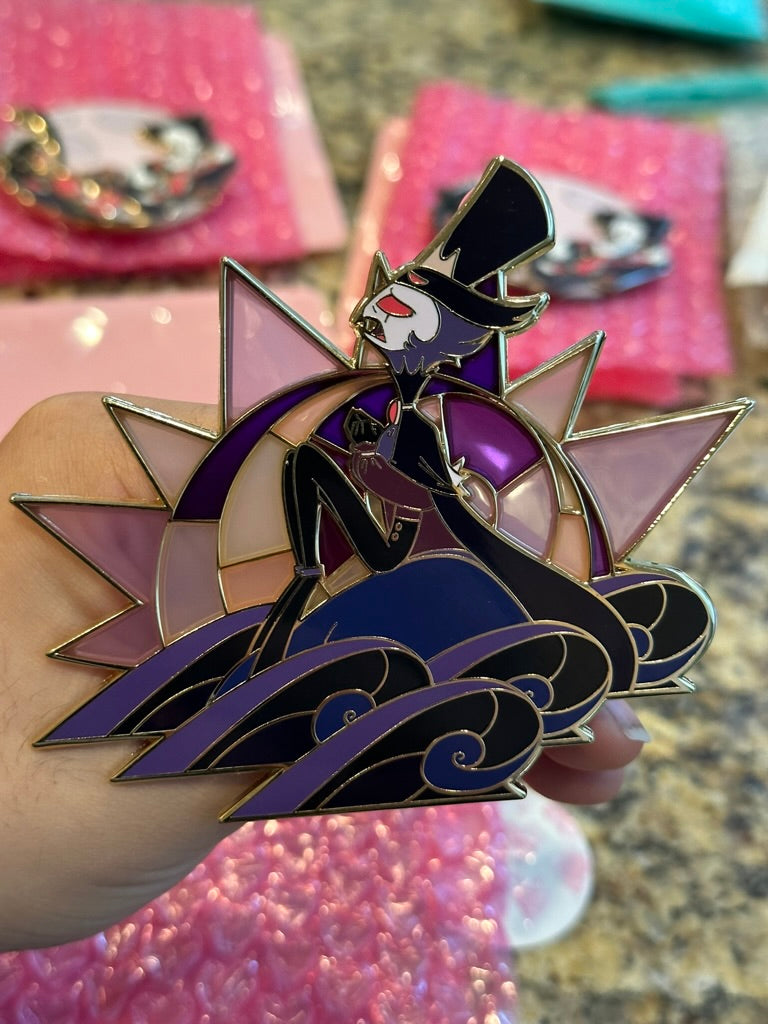 Stolas Stain Glass Apology Tour Pin